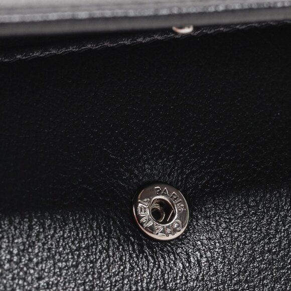 Chanel Camellia Black Leather Compact Wallet - Picture 7 of 12